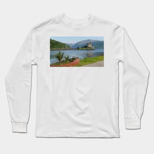 Eilean Donan Castle in the summer Long Sleeve T-Shirt